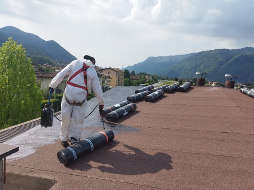 rifacimento copertura guaina rifacimento copertura guaina rossa